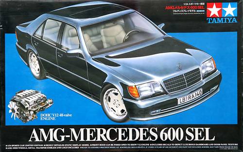 Tamiya 1 24 MercedesBenz AMG 600 SEL Car Kit