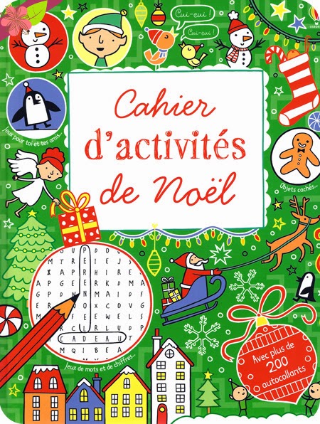 Cahier d’activités de Noël au éditions Usborne