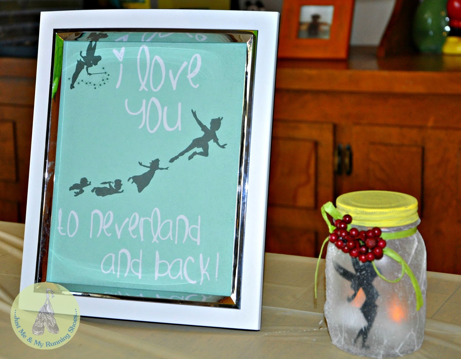Just Me and My Running Shoes: Neverland Themed Baby Shower