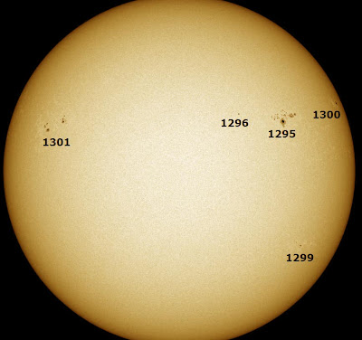 manchas solares 21 de septiembre 2011