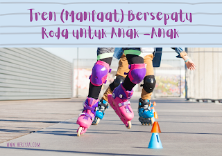 Tren (Manfaat) bersepatu roda untuk anak-anak