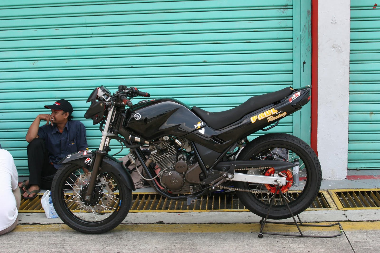 Knalpot Racing Untuk Yamaha Scorpio Wallpaper Modifikasi Motor
