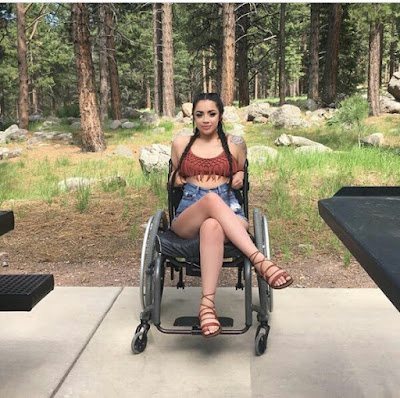  "Though this wheelchair is part of me it will never define me" - Stunning young lady who was left a paraplegic after an accident