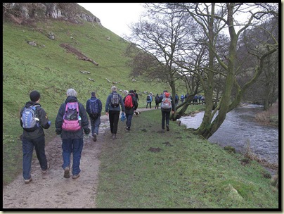 Strolling down Wolfcote Dale