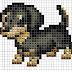 Dachshund Cross Stitch Super Cute Dog 