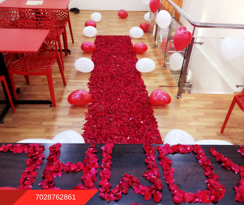 Romantic Room  Decoration  For Surprise Birthday Party in 