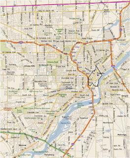 Map-Toledo, OH-City