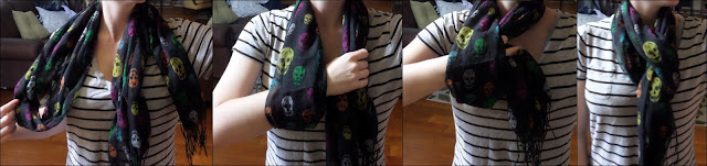 How to Tie Loose Scarf