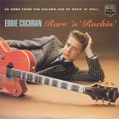 Eddie Cochran foi um dos maiores roqueiros dos anos 50, conhecido por suas performances no palco e letras marcantes.