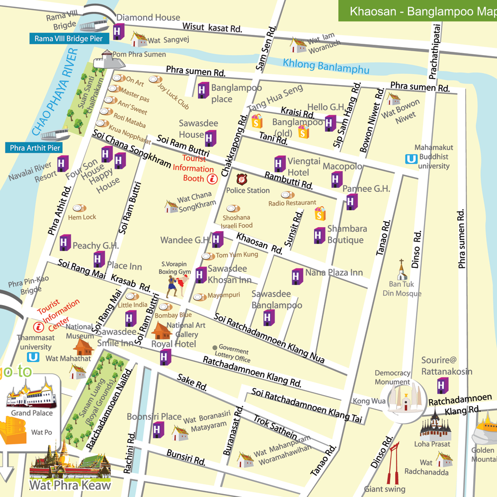 Dwika Sudrajat: Big Map of Bangkok