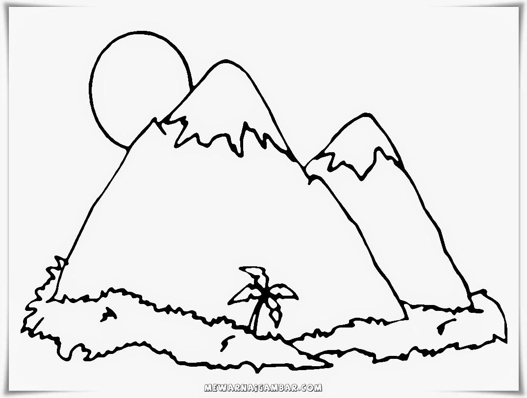 Gambar Gambar Mewarnai Mobil Anak Paud Tk Aneka Gunung Gambar Gambar Mewarnai Mobil Anak Paud Tk Aneka Gunung