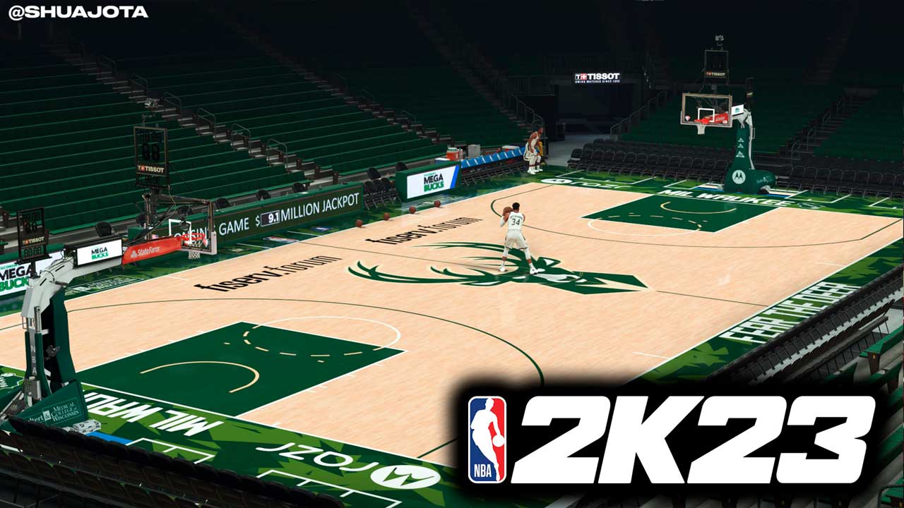NBA 2K23 Milwaukee Bucks Arena