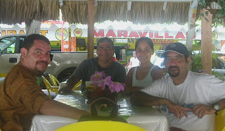 Luís, José Miguel, Janeth, and Gregorio