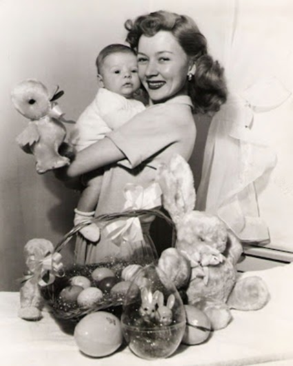 Gloria Grahame with son Timothy Ray