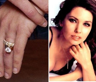 Shania Twain Diamond Engagement Rings