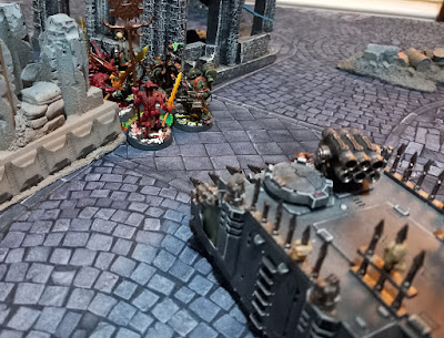 Warhammer 40k battle report: Death Guard vs Chaos Daemons, 500pts