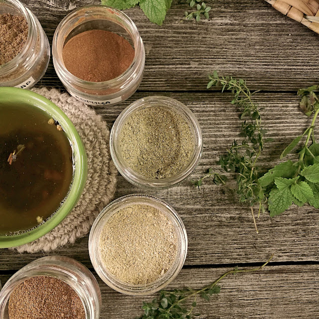 green tea, spices for tea, green tea and spices, herbal tea, organic tea, natural tea, harmonious life, natural food, life with nature