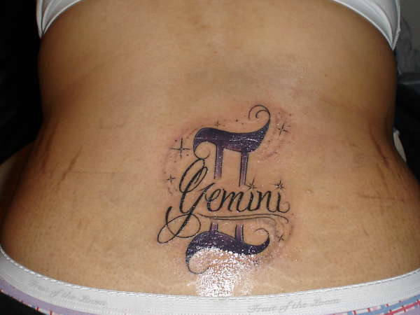 Gemini Zodiac Tattoo Ideas Born under a Gemini you may have Restless soul