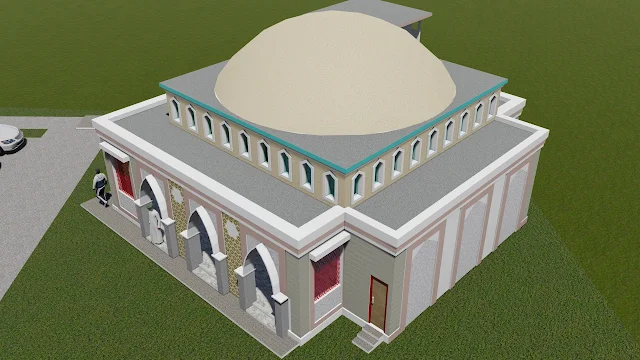 desain masjid sederhana