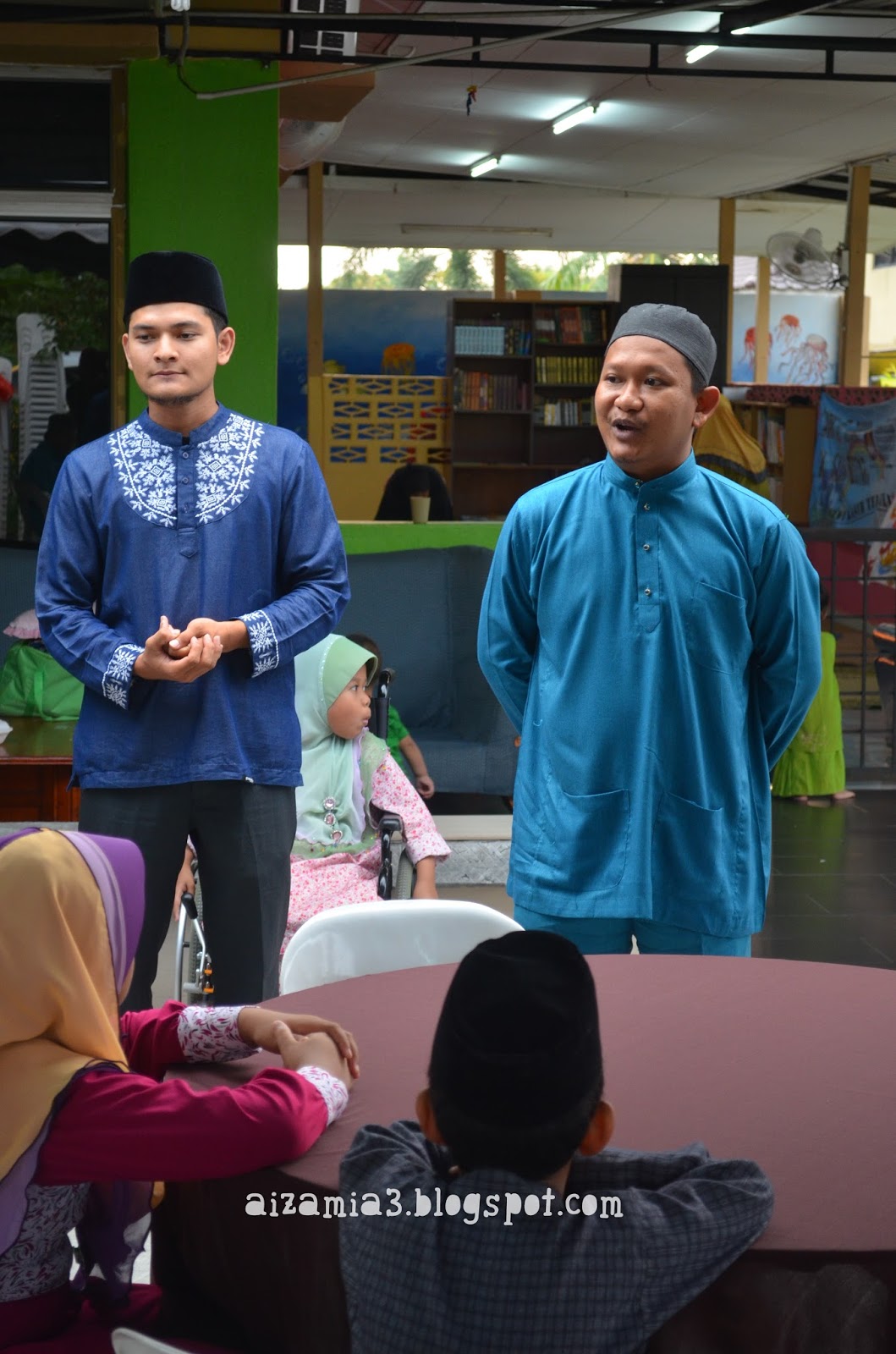 Aizamia3: Berbuka Puasa di Rumah Amal Kasih Bestari, Kg. Melayu Subang