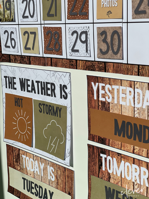 Why and how you should be using a large calendar in your classroom | you clever monkey