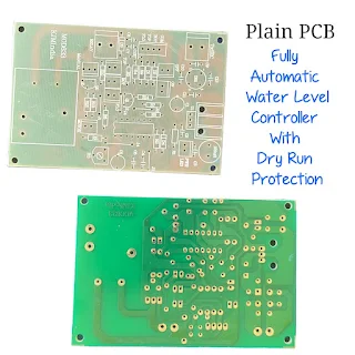 Plain PCB For Sale | Fully Automatic Water Level Controller With Dry Run Protection