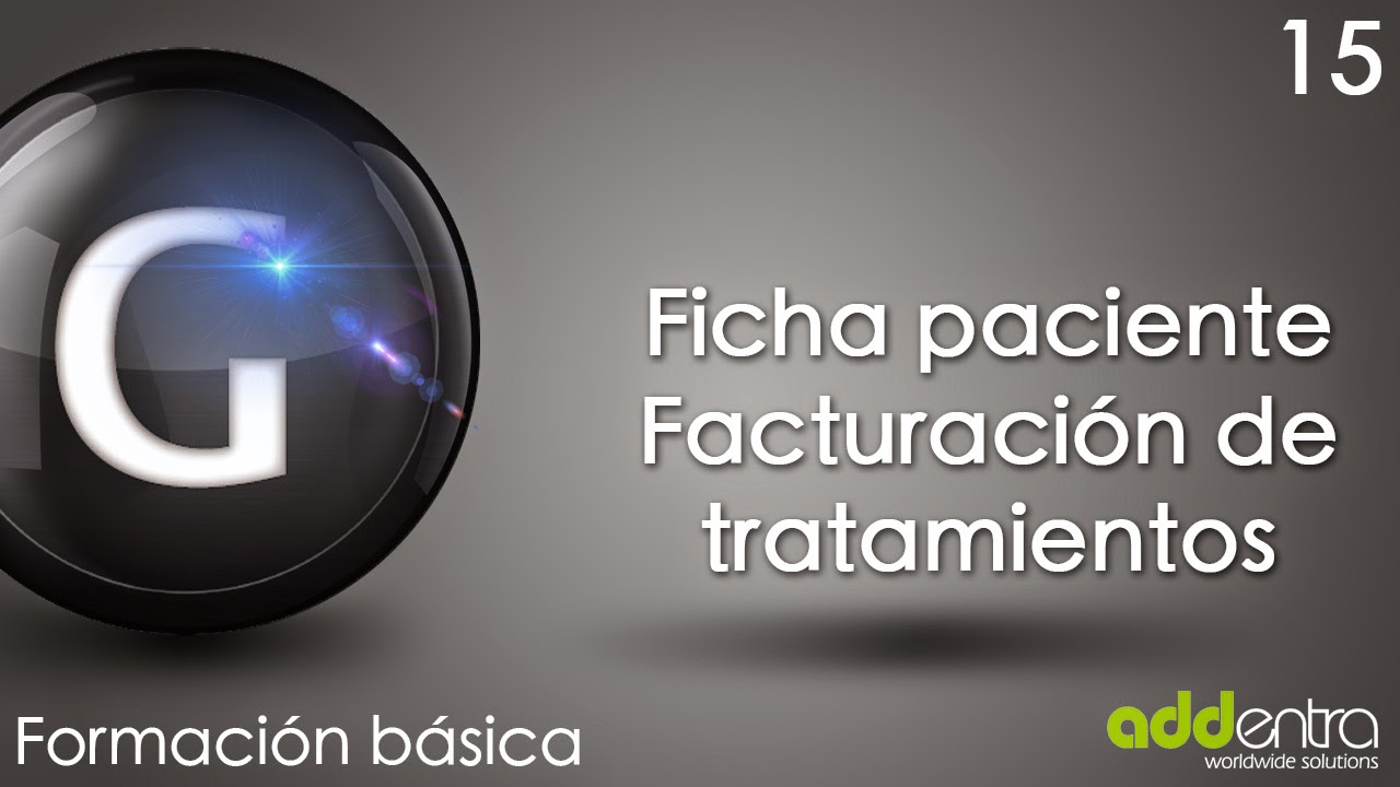 Ficha paciente. Facturación de tratamientos al paciente