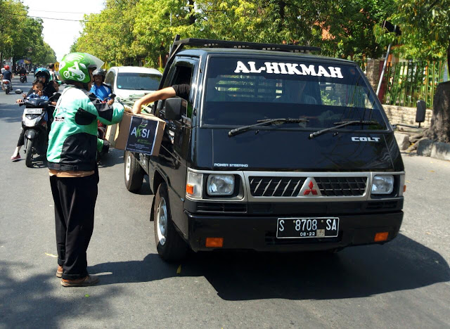 Gojek Mojokerto Peduli Korban Gempa Palu