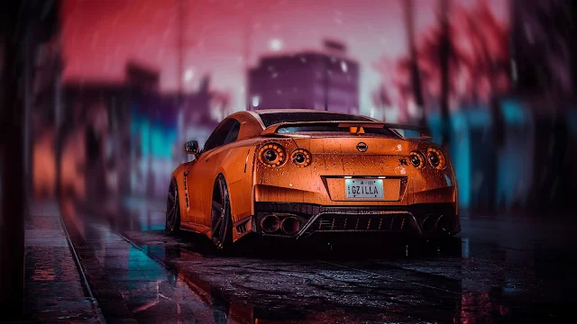 Nissan Gtr Nfs Rear Wallpaper