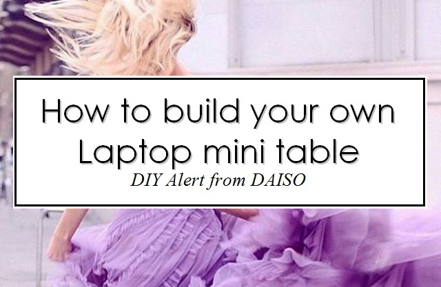 How to Build your Own Laptop Mini Table