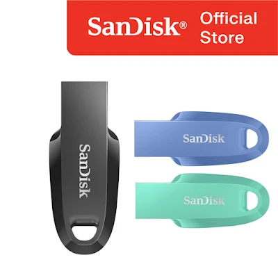 Flashdisk SanDisk Ultra Curve Varian Warna