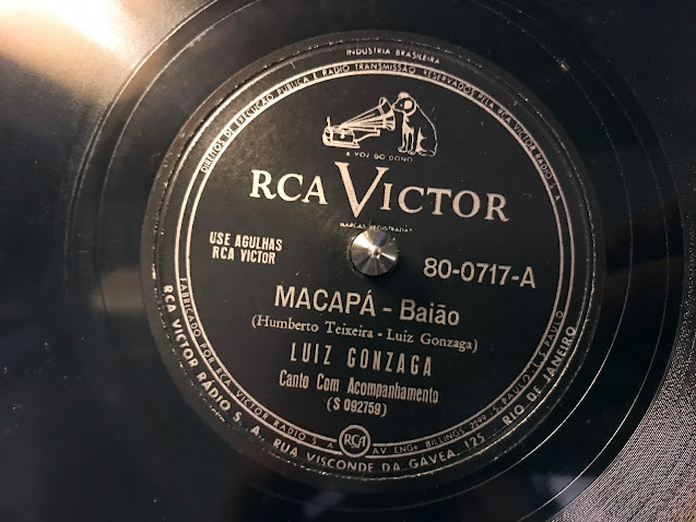 Luiz Gonzaga - Macapá (baião) from RCA Victor 78rpm (1950)