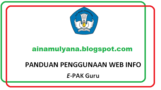  Buku Panduan - Juknis Penggunaan Web Info E-PAK Guru 