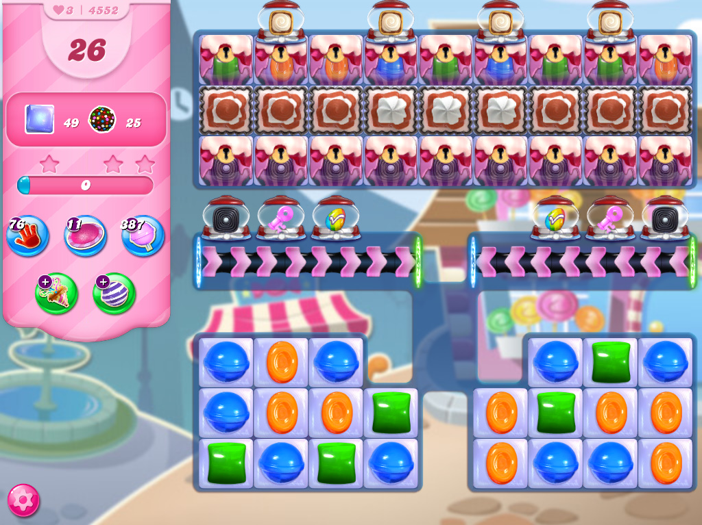 Candy Crush Saga level 4552