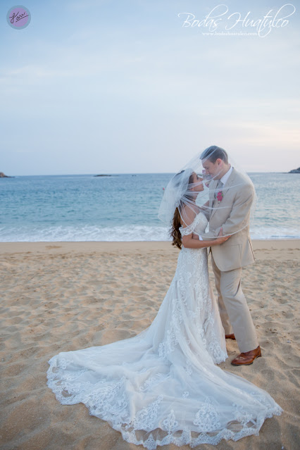 Boda en playa, Una boda de ensueño en la playa, Bodas Huatulco, Beach Wedding