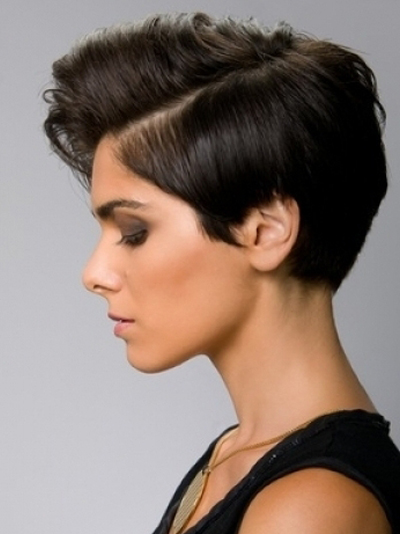 how to style short hair women