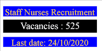 GNM/B.Sc. Nursing Recruitment - Government of  Madhya Pradesh