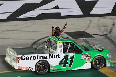 Ben Rhodes Buckles Up Home Track Victory - #NASCAR #NCWTS