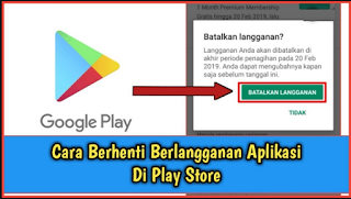 Cara Membatalkan Berlangganan Pembaruan Otomatis Google Play Store