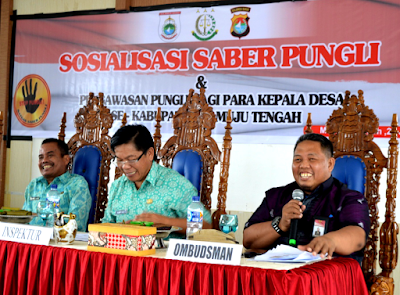 Tim Saber Pungli sosialisasi di Mateng