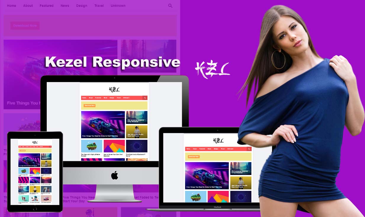 Keselek Responsive Blogger Template