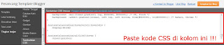 Menu Tab Horisontal Aero Glass CSS3 di Blog