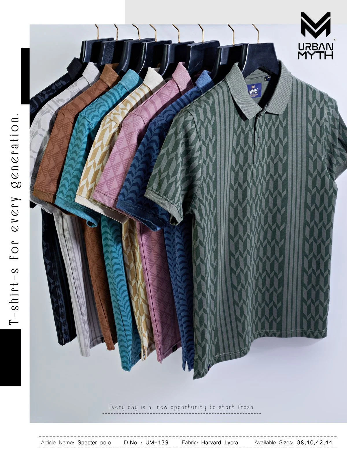 Um 139 Urban Myth Lycra Mens Tshirts