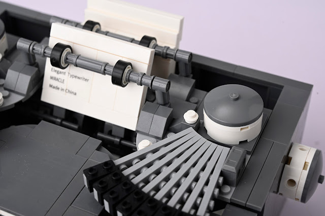 Nifeliz Retro Typewriter Compatible With Lego