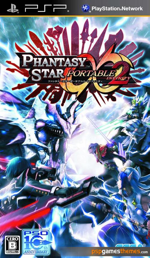 Phantasy Star Portable 2 Infinity JP PSP 