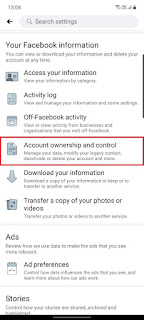 How to delete Facebook account in mobile
