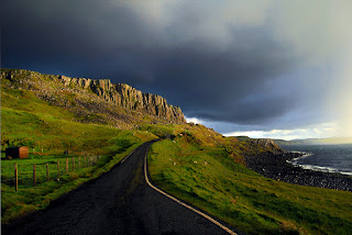 Abeautiful street view of the inner hebrides