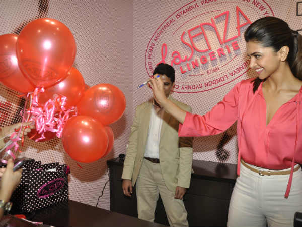 Deepika Padukone launches La Senza th store release images