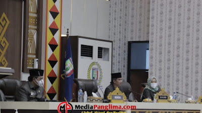 Paripurna DPRD Pringsewu, Rancangan KUA-PPAS 2023 Diajukan Pemerintah Kabupaten