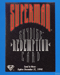 1994 SkyBox DC Master Series - #SD2 - Superman Skydisc Redemption